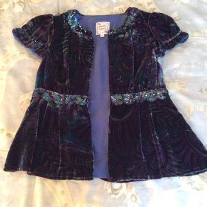 Nanette Lepore Velvet top